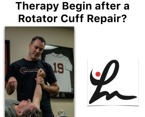 PT after a rotator cuff repair